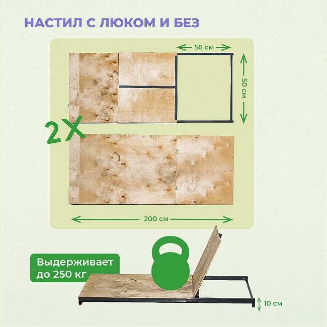 Вышка-тура Промышленник ВСП 1.2х2.0, 13.6 м ver. 2.0 фото 4